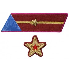 КОМБРИГ, БРИГИНЖЕНЕР войск НКВД, петлицы и нарукавные знаки обр. 1935/36 г.
